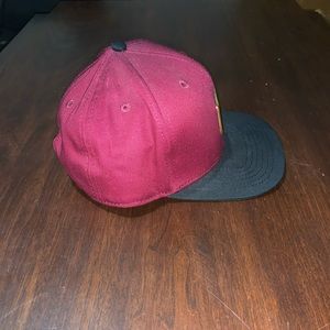 Maroon California Republic Pin Hat